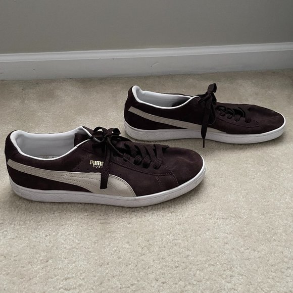 Puma Brown Suede Shoes - Sz12 - Picture 3 of 7